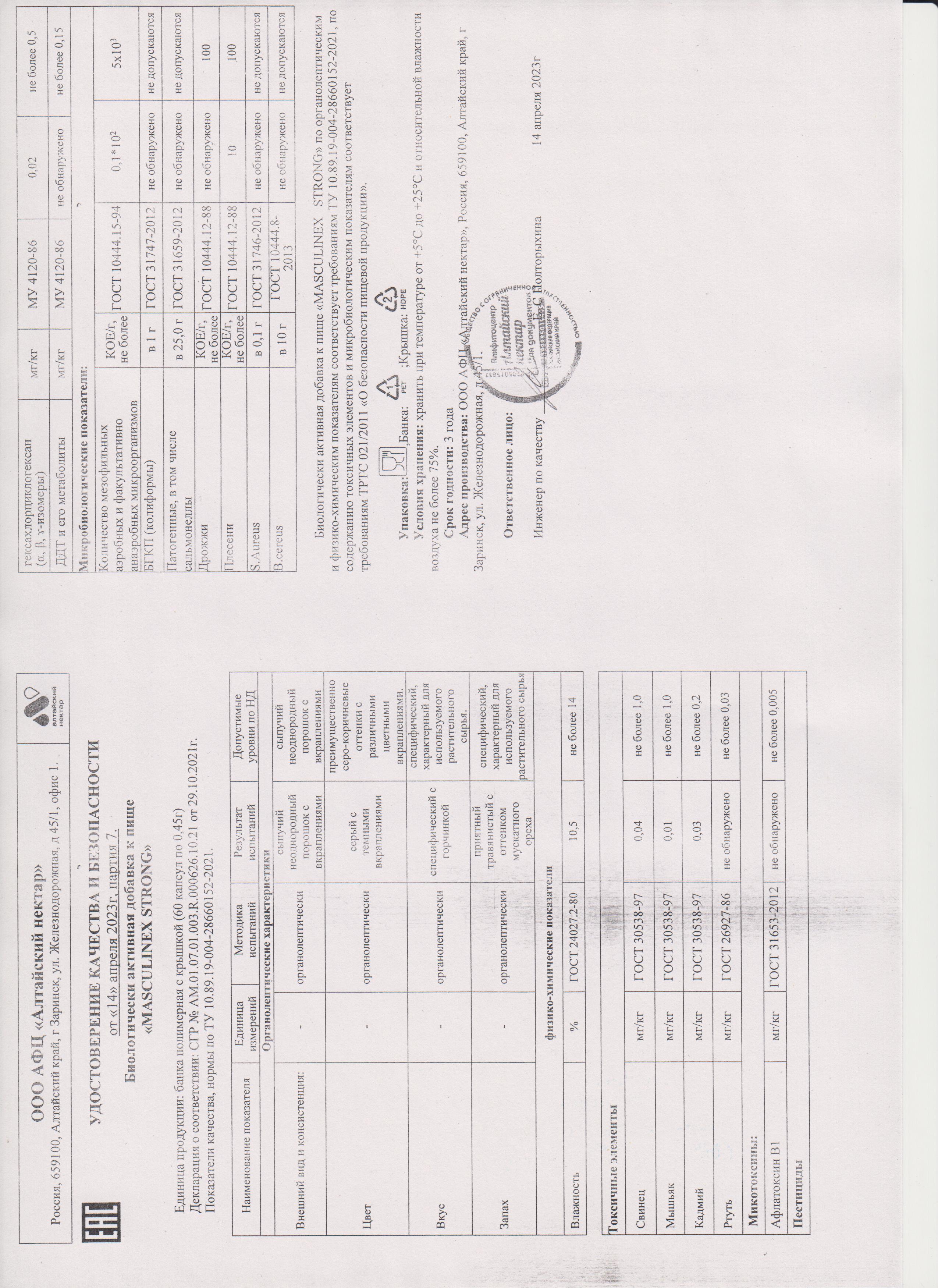 Паспорт №042023